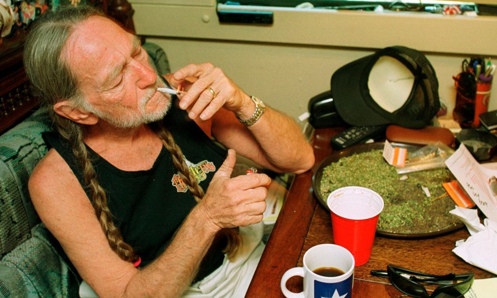 willie nelson just invented the best job at his marijuana company