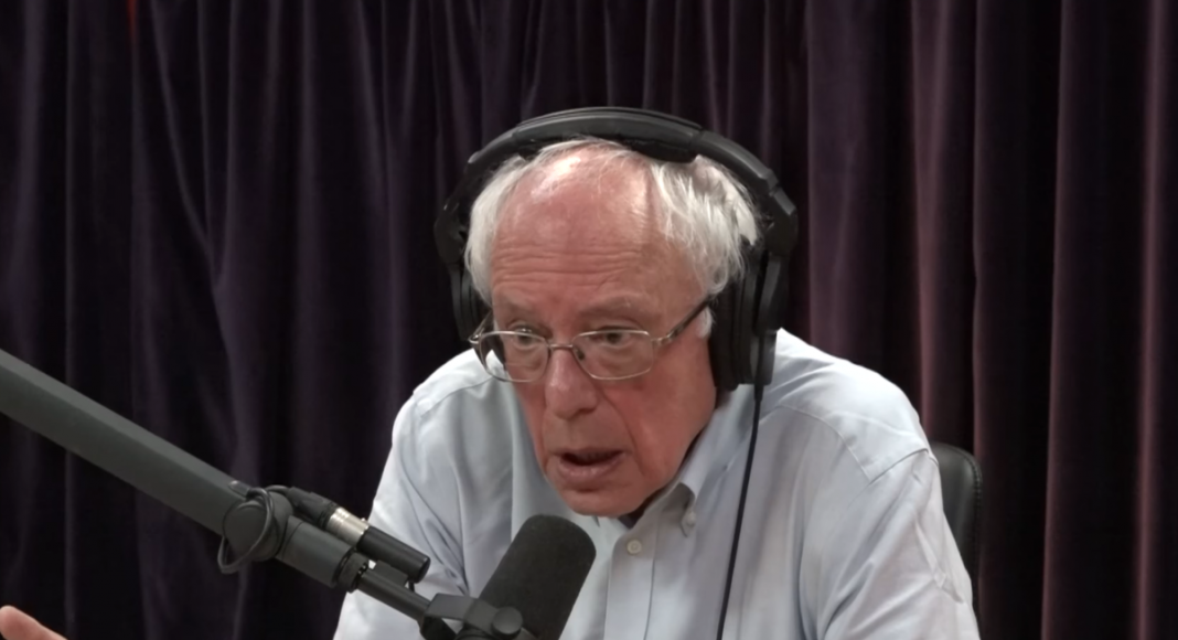 Bernie Sanders Tells Joe Rogan He'll Legalize Marijuana If President