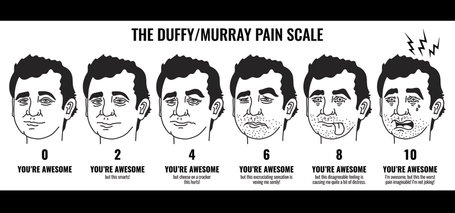 duffy murray pain scale