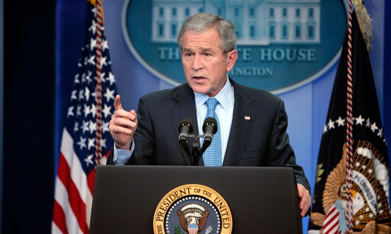 George W. Bush Shades Trump With Annual Holiday Card