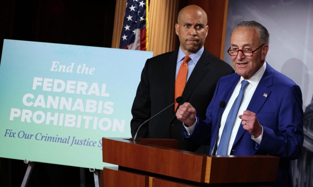 Chuck Schumer's Long-Awaited Federal Marijuana Legalization Bill Unveiled