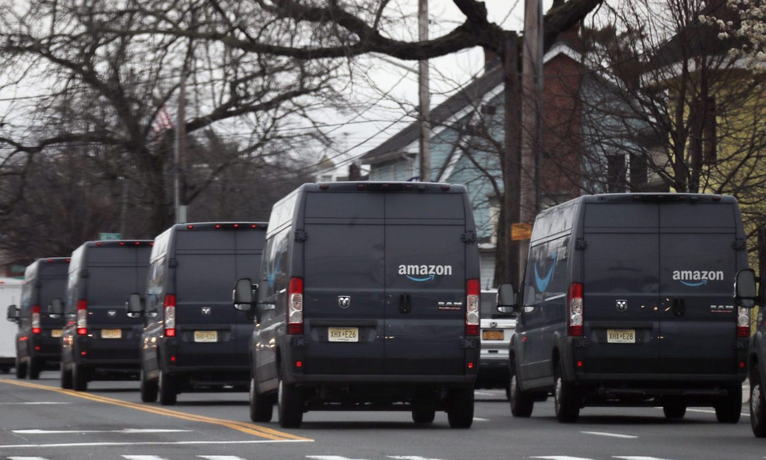 amazon delivery vans