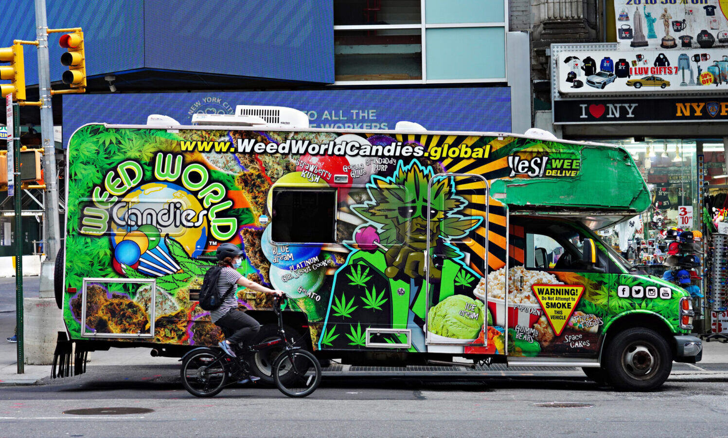 A Bunch Of NYC Weed Trucks Got Towed, But Not For Illegally Selling Weed