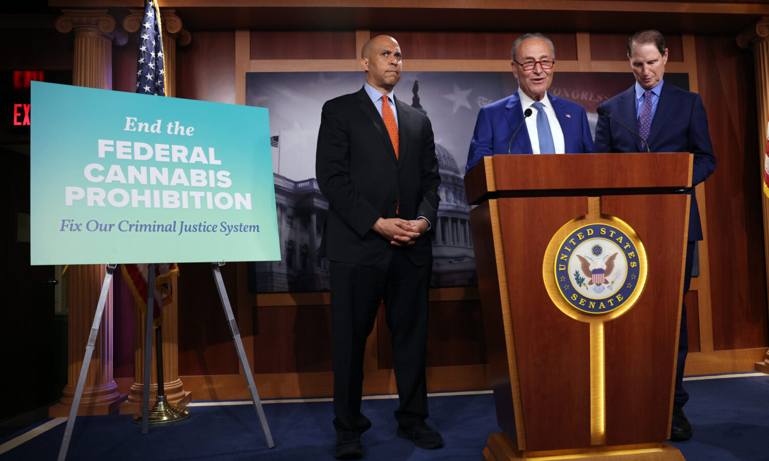 Schumer, Booker And Wyden Unveil Cannabis Legalization Bill — Here’s What’s In It