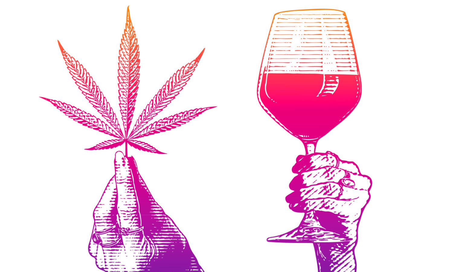 wine and weed