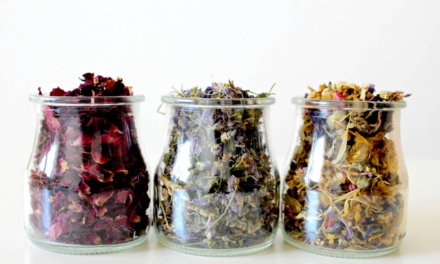 dried herbs flowers