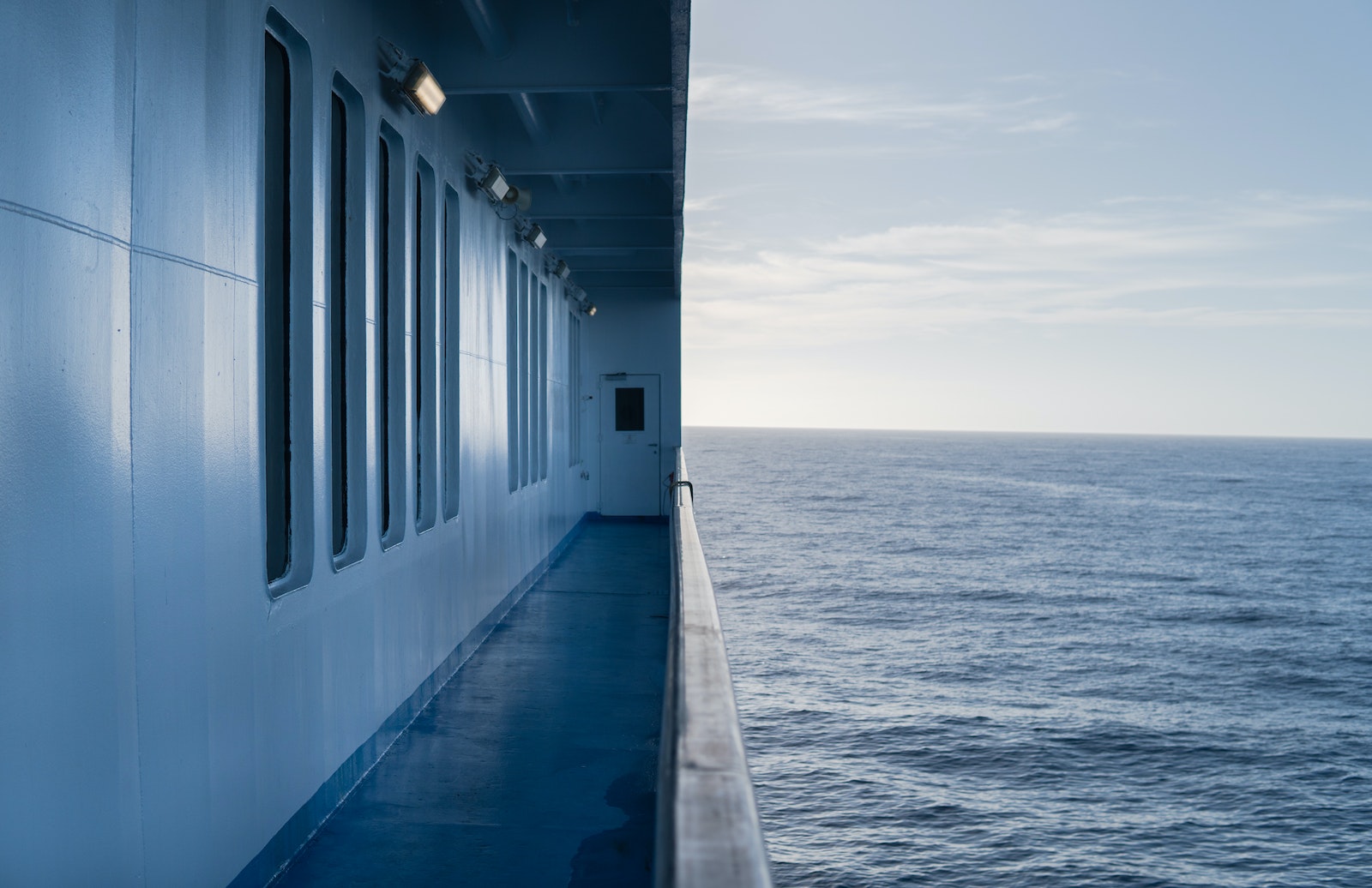View of Sea From a Ferry Boat