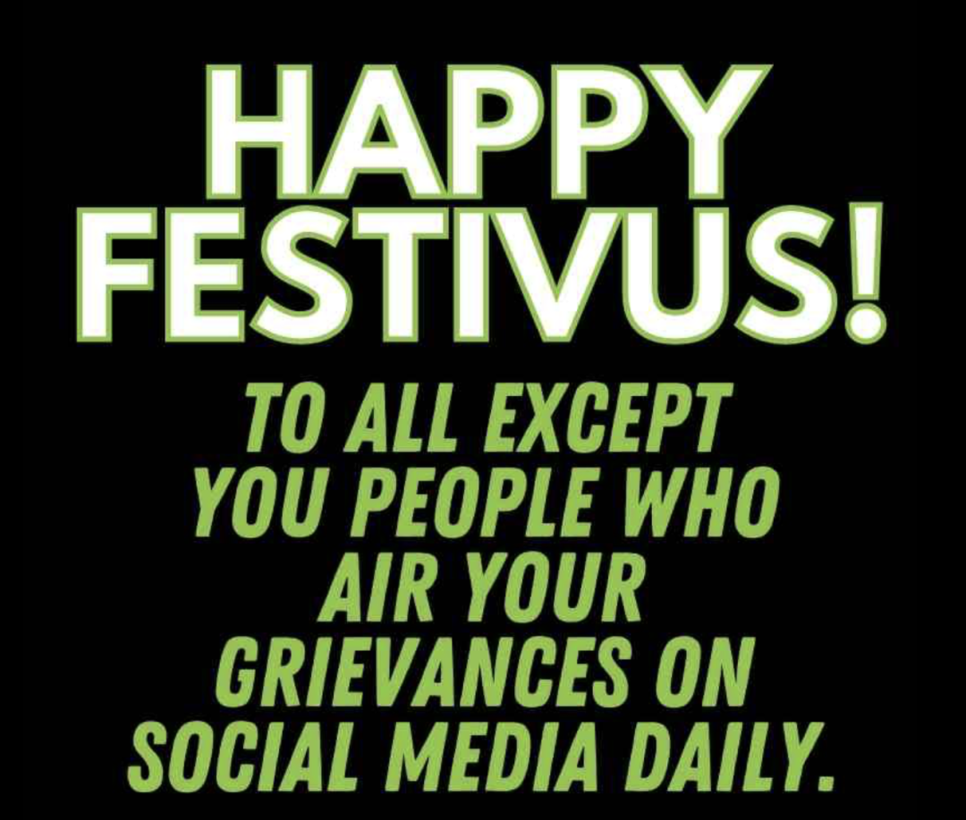Festivus Grew From A Quirky Holiday To A Meaningful Celebration