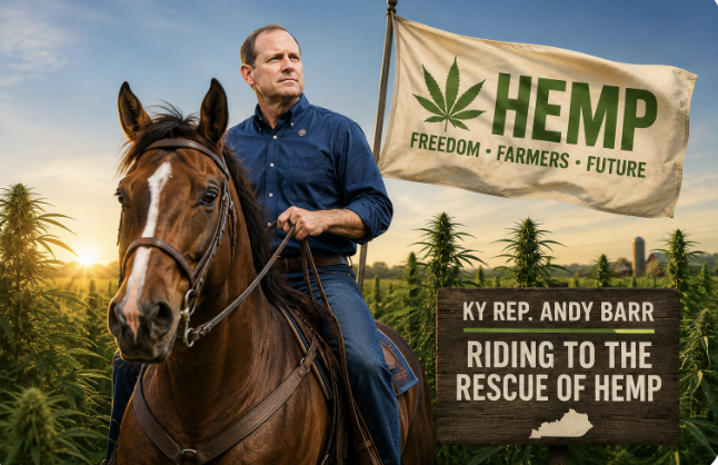 Kentucky Congressman Rides to the Rescue of Hemp