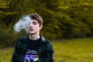 Why Vaping Is A Better Smelling Marijuana Optionbehind him