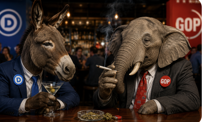 Is Cannabis And Alcohol Use Bipartisan
