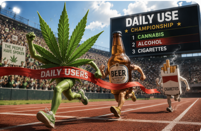 Cannabis Becomes America's New Daily Health Habit