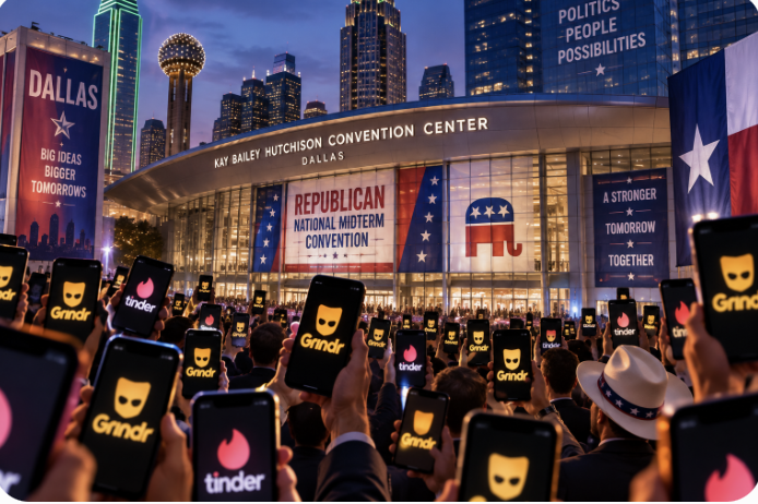 Do Political Conventions Make Hook Up Apps Spike