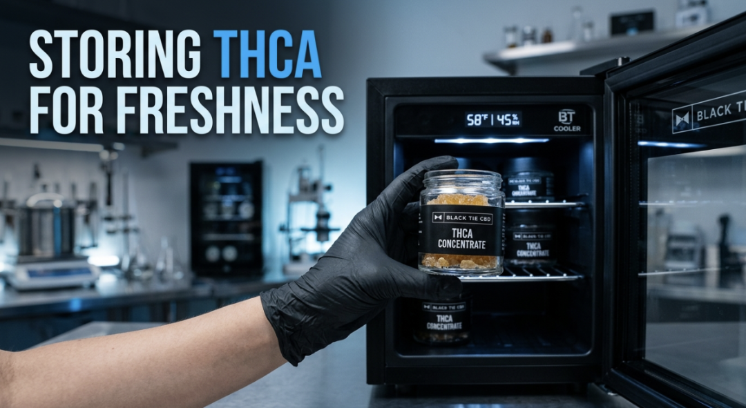 How to Store THCA Concentrates Properly for Long-Term Freshness